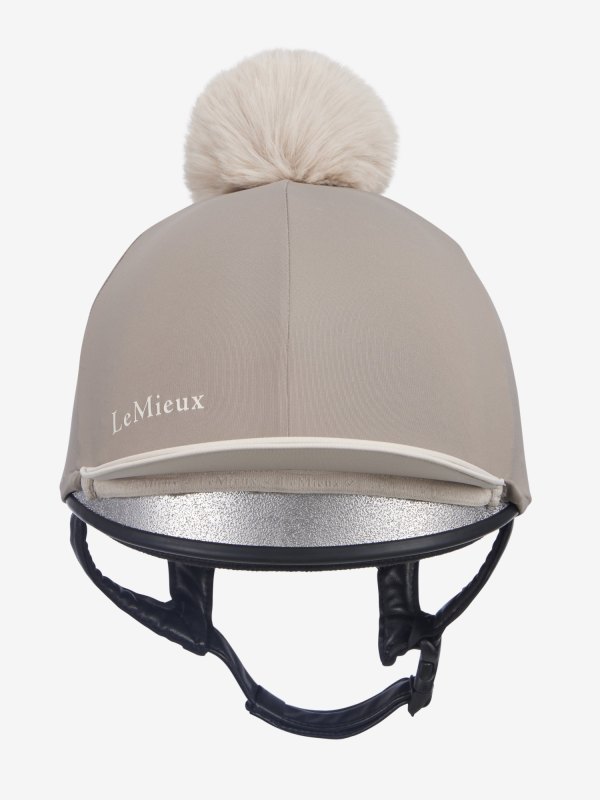 LeMieux Pom Hat Silk Pecan/Stone LeMieux Pom Hat Silk Pecan/Stone