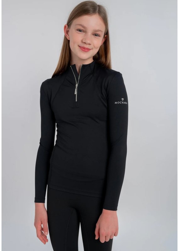 Mochara Technical Base Layer Young Rider - Black Mochara Technical Base Layer Young Rider - Black