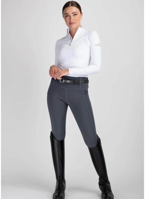 Mochara Technical Leggings - Charcoal Mochara Technical Leggings - Charcoal