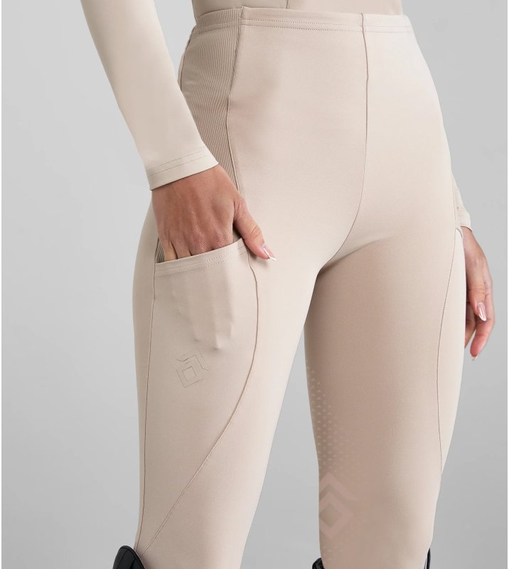 Aztec Diamond Ladies Core Leggings Beige Aztec Diamond Ladies Core Leggings Beige