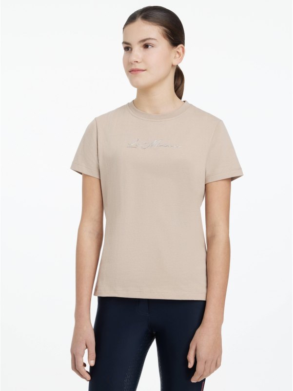 LeMieux Young Rider Arianna T-Shirt Almond LeMieux Young Rider Arianna T-Shirt Almond