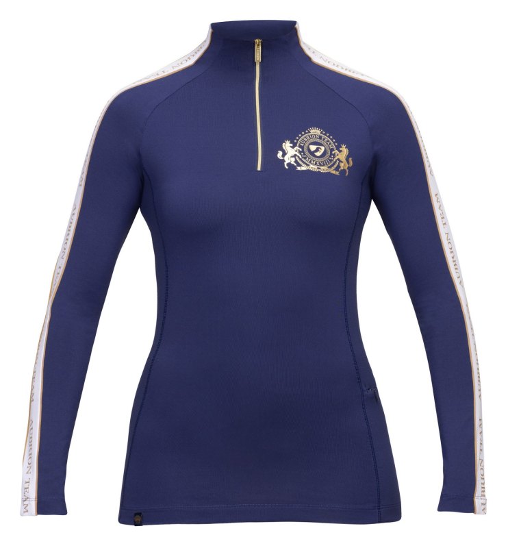 Aubrion Team Long Sleeve Baselayer  Midnight Aubrion Team Long Sleeve Baselayer  Midnight