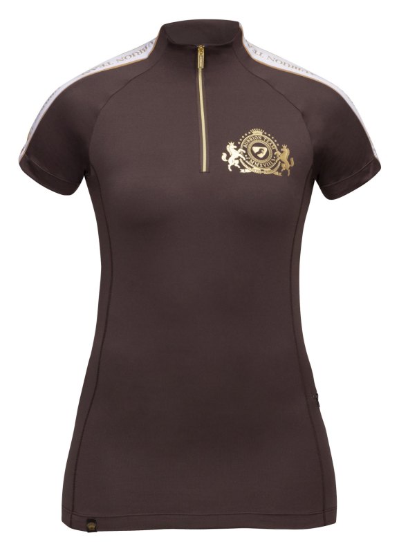 Aubrion Team Short Sleeve Baselayer Umber Aubrion Team Short Sleeve Baselayer Umber