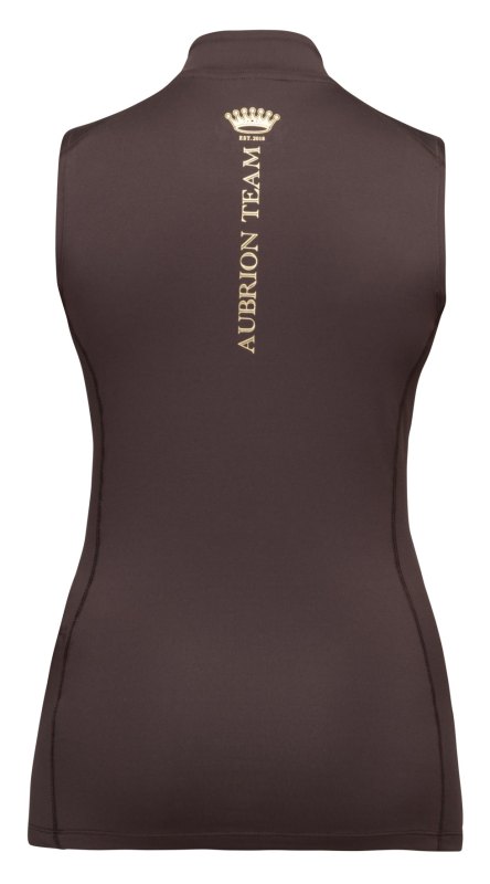 Aubrion Team Sleeveless Baselayer Umber Aubrion Team Sleeveless Baselayer Umber