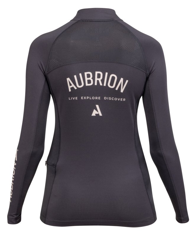 Aubrion React Long Sleeve Baselayer Shadow Aubrion React Long Sleeve Baselayer Shadow