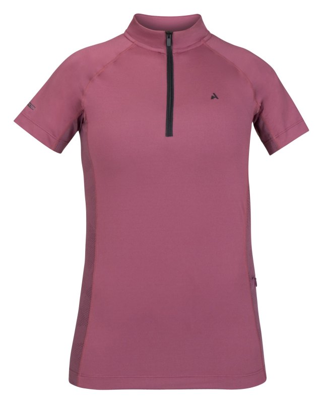 Aubrion React Short Sleeve Baselayer Mauve Aubrion React Short Sleeve Baselayer Mauve