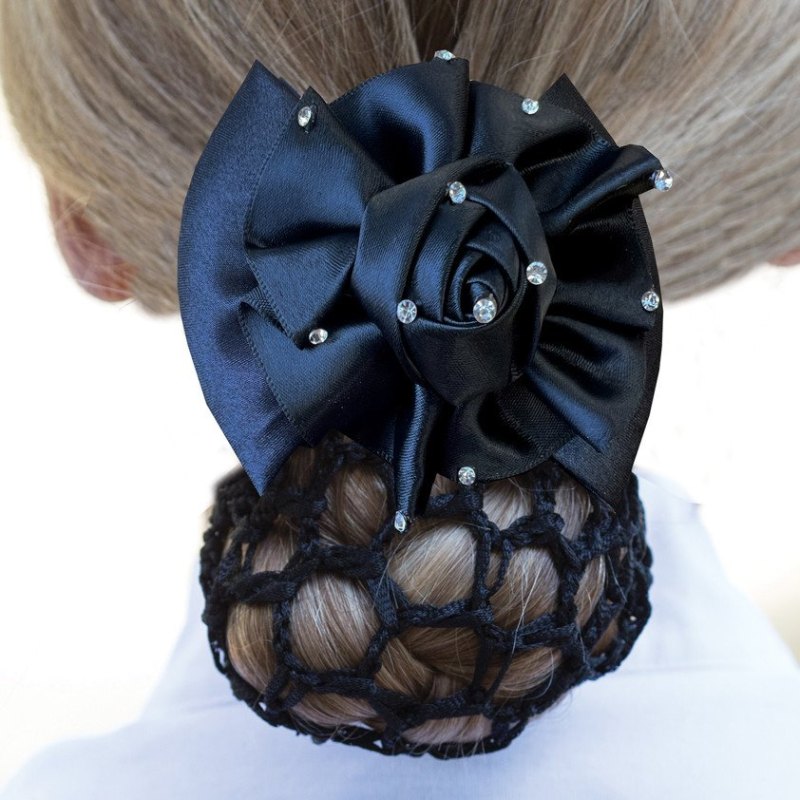 Equetech Dressage Rosette Bow & Net Equetech Dressage Rosette Bow & Net