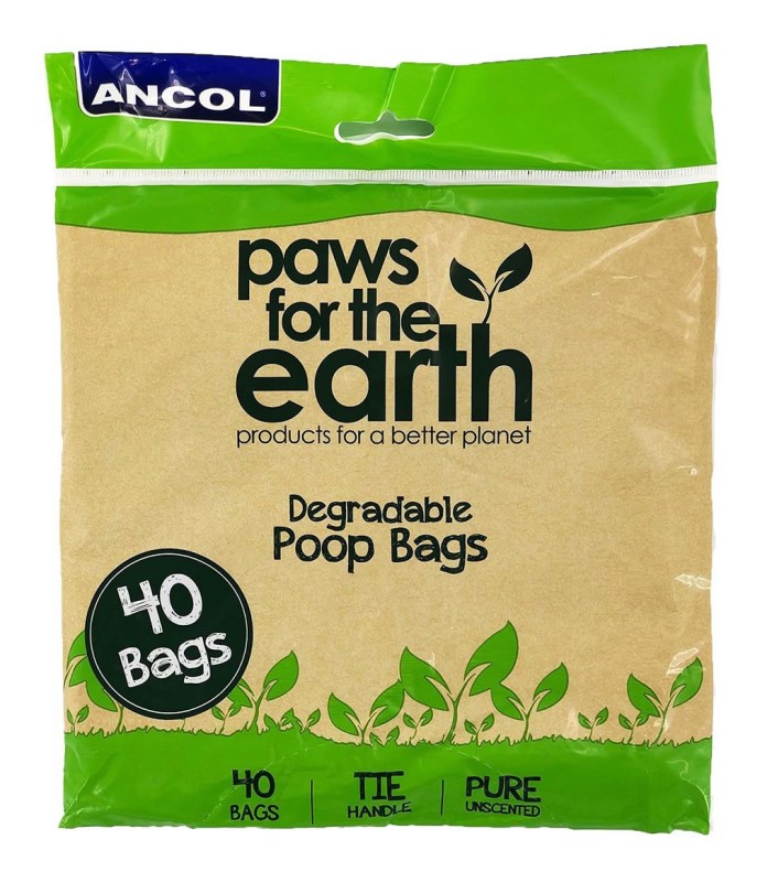 Ancol Paws For The Earth Degradeable Poop Bags Ancol Paws For The Earth Degradeable Poop Bags