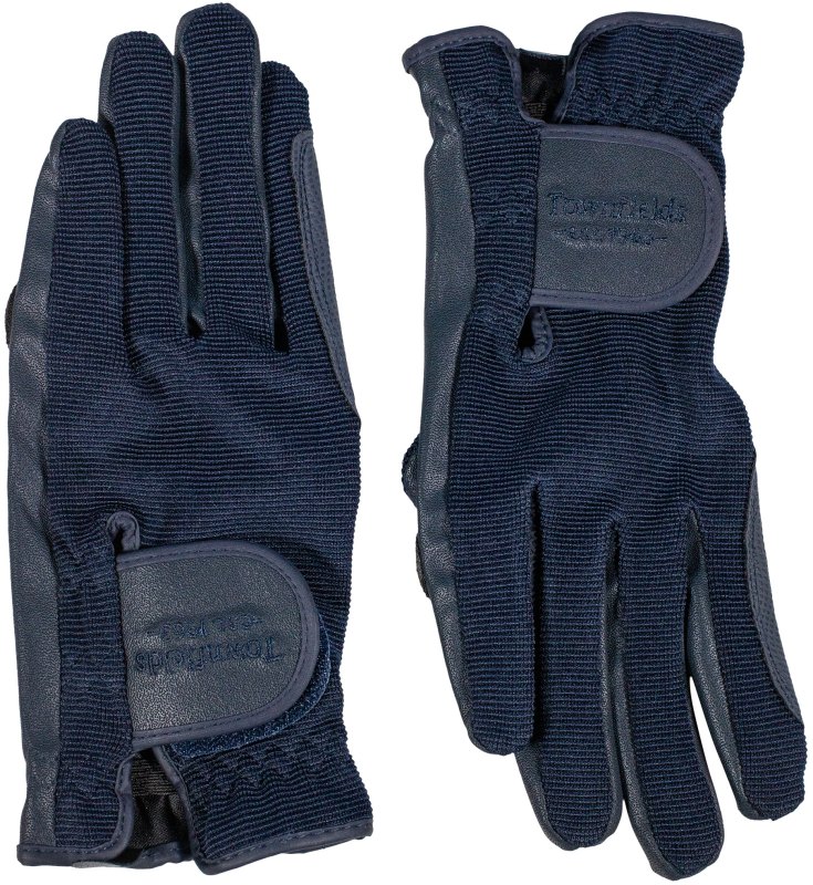 Townfields Essential Riding Gloves Navy Townfields Essential Riding Gloves Navy