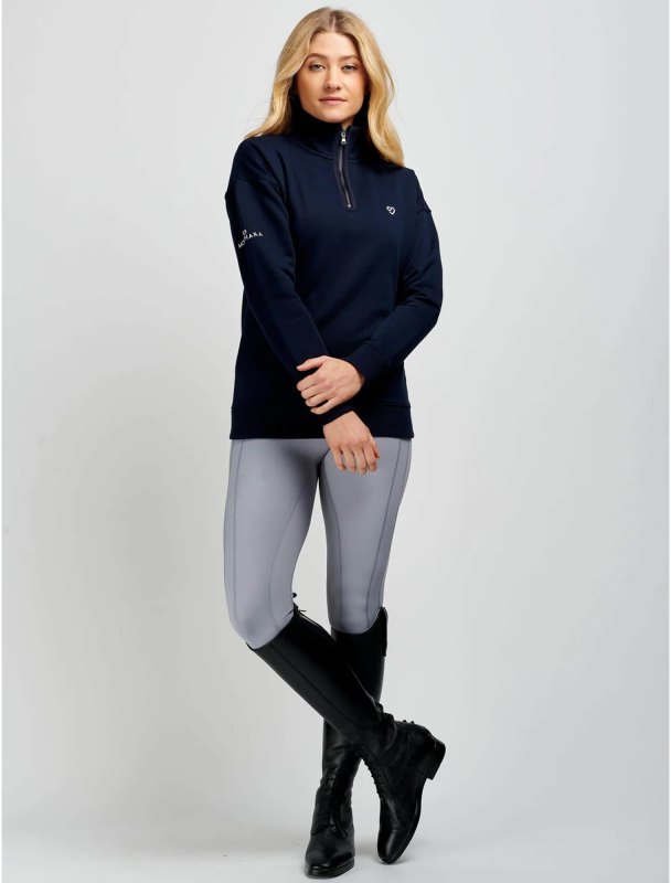 Mochara Half Zip Sweatshirt - Navy Mochara Half Zip Sweatshirt - Navy