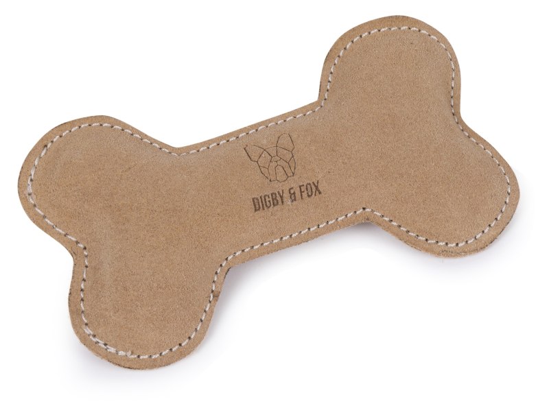 Digby And Fox Leather Bone Toy Digby And Fox Leather Bone Toy