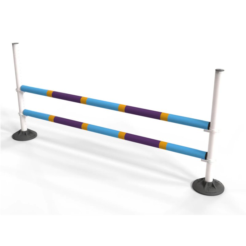 PolyJumps PolyJumps Upright Pole Stand Intro Set I 2 Pole