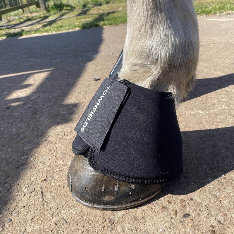 Townfields Neoprene Over Reach Boots Black Townfields Neoprene Over Reach Boots Black