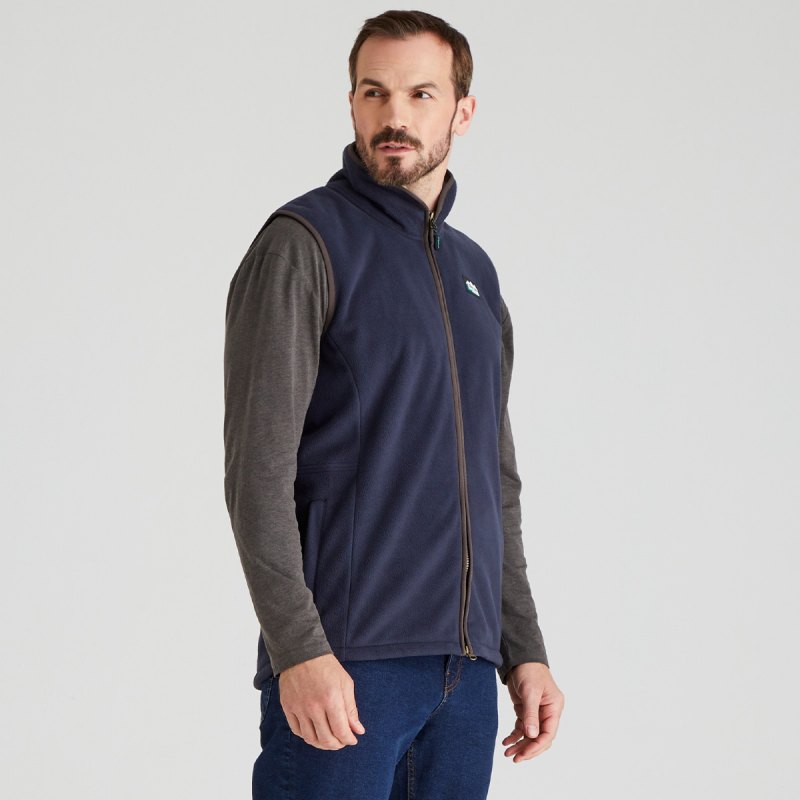 M KODIAK FLEECE GILET NAVY 3500 SC 1200px
