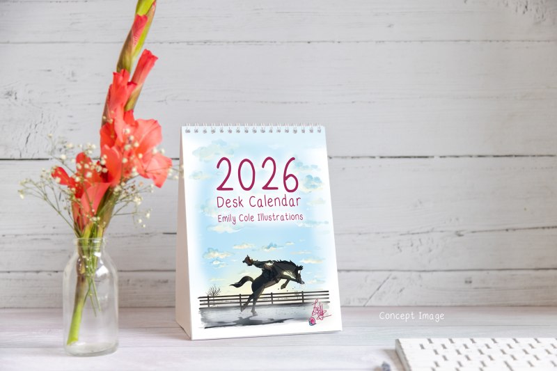 Desk Calendar Concept Image