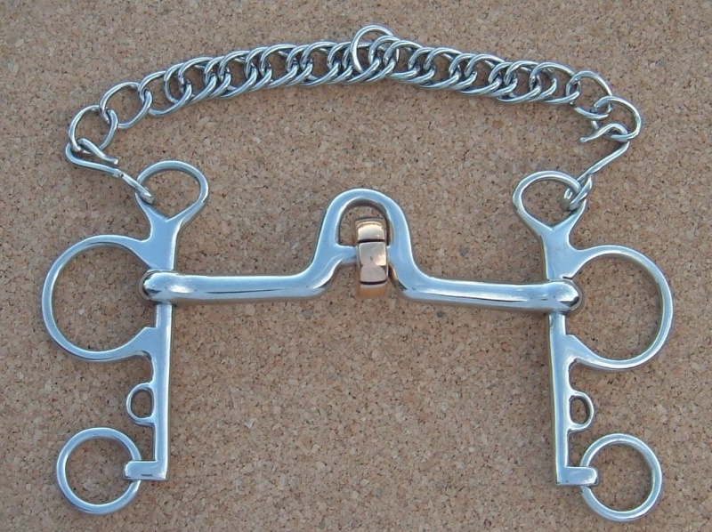 Pelham Coscoquero Roller Mouth Bit Pelham Coscoquero Roller Mouth Bit
