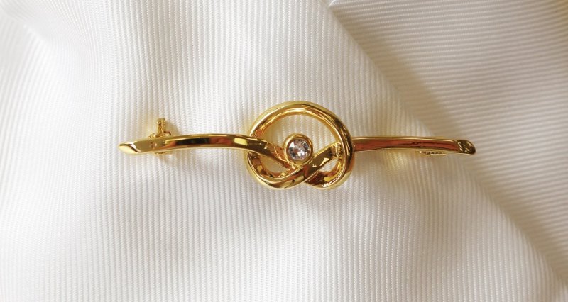 Equetech Twirl Stock Pin Equetech Twirl Stock Pin
