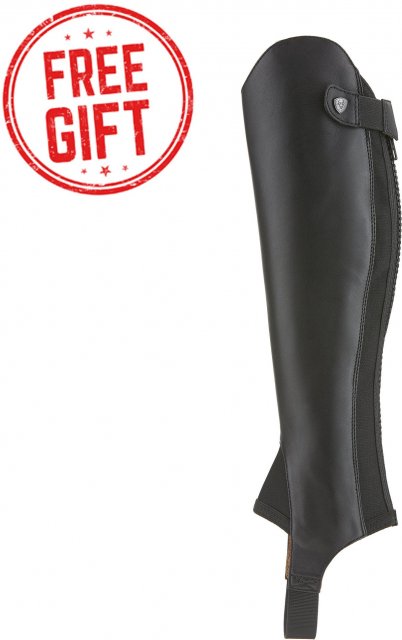 Ariat leather half best sale chaps