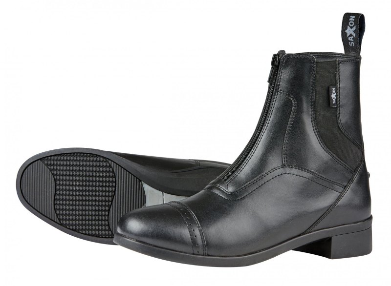Saxon Syntovia Zip Adult Paddock Boots Saxon Syntovia Zip Adult Paddock Boots
