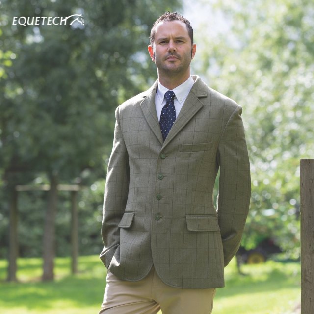 Equetech Equetech Foxbury Mens Tweed Riding Jacket