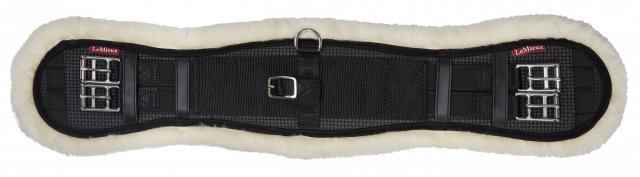 LeMieux LeMieux Merino Integrated Dressage/Mono Girth Black/Natural