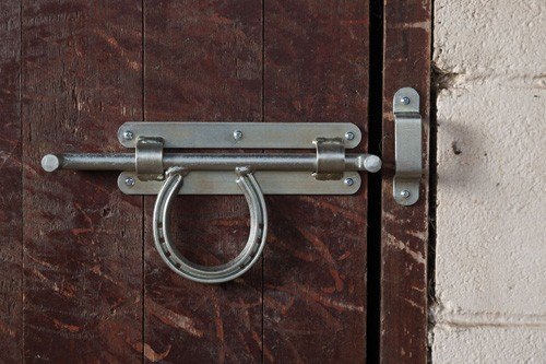 Stubbs Stubbs Horse Shoe Door Bolt