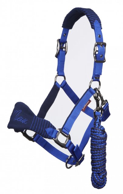 LeMieux LeMieux Vogue Headcollar and Leadrope Navy/Royal