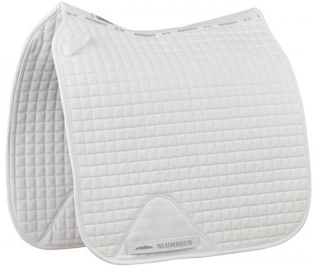 Weatherbeeta Products WeatherBeeta Prime Dressage White Saddlepad