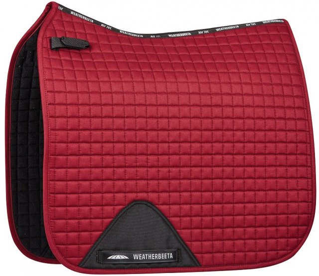 Weatherbeeta Products WeatherBeeta Prime Dressage Maroon Saddlepad