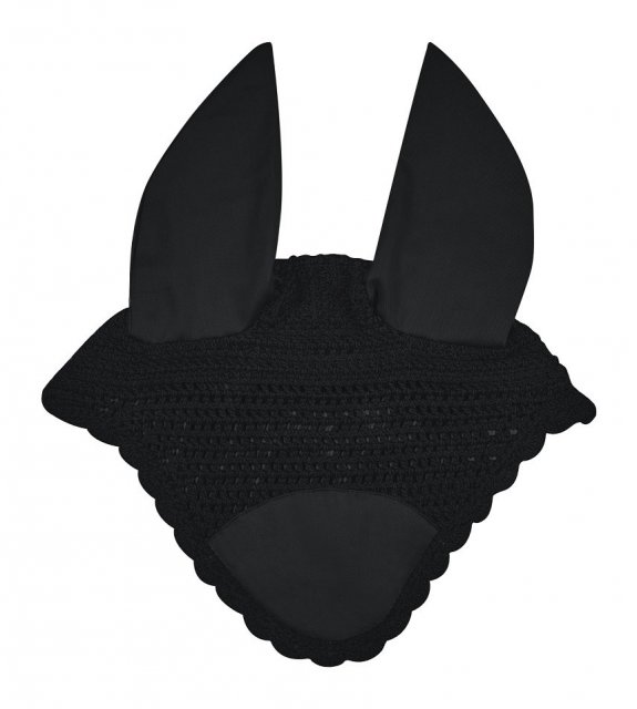 Weatherbeeta Products WeatherBeeta Prime Black Ear Bonnet