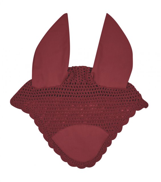 Weatherbeeta Products WeatherBeeta Prime Maroon Ear Bonnet