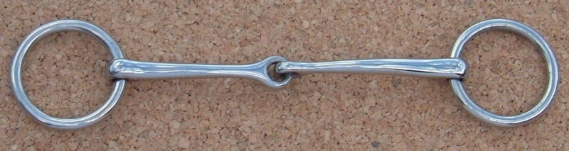 Loose Ring Thin Jointed Bradoon Bit Loose Ring Thin Jointed Bradoon Bit