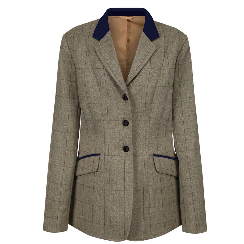 Equetech Equetech Foxbury Deluxe Junior Tweed Riding Jacket