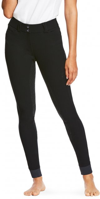 Ariat Riding Apparel Ariat® Tri Factor Grip Black Full Seat Breeches