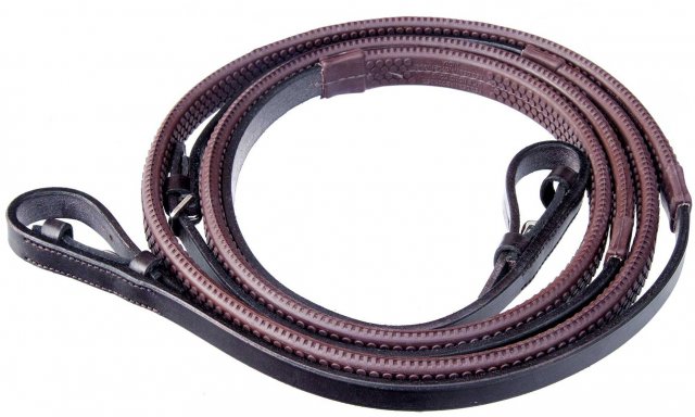 Townfields Saddlers Leatherwork Townfields Full Rubber Covered Reins