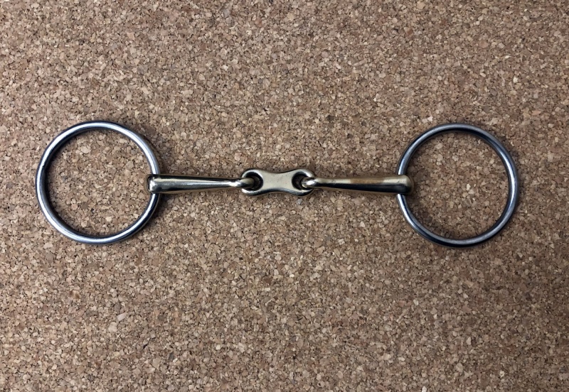 Loose Ring Dorado Thin French Link Horse Bit Loose Ring Dorado Thin French Link Horse Bit