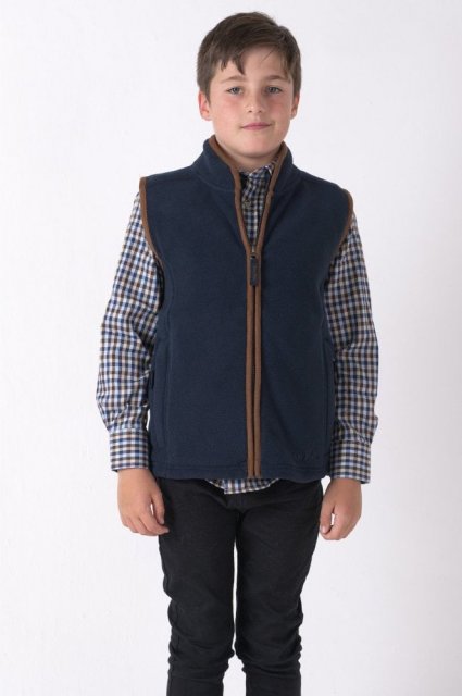 Hazy Blue Hazy Blue Junior Kaden Fleece Gilet