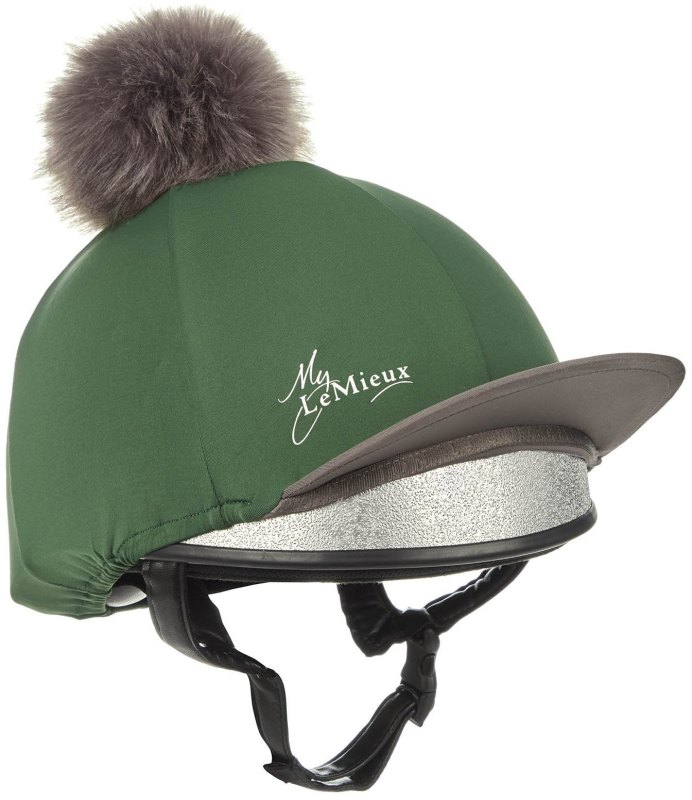 My LeMieux Hat Silk Hunter Green My LeMieux Hat Silk Hunter Green
