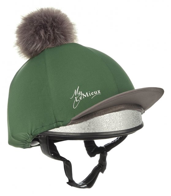 LeMieux My LeMieux Hat Silk Hunter Green