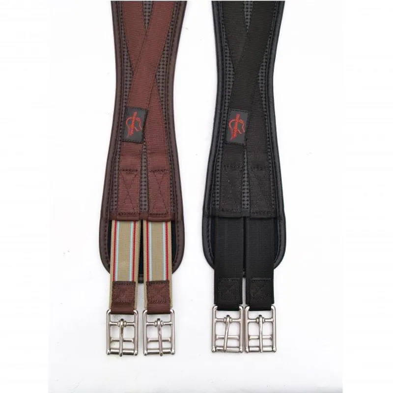 Thorowgood GP Airoform Girth in Black-1