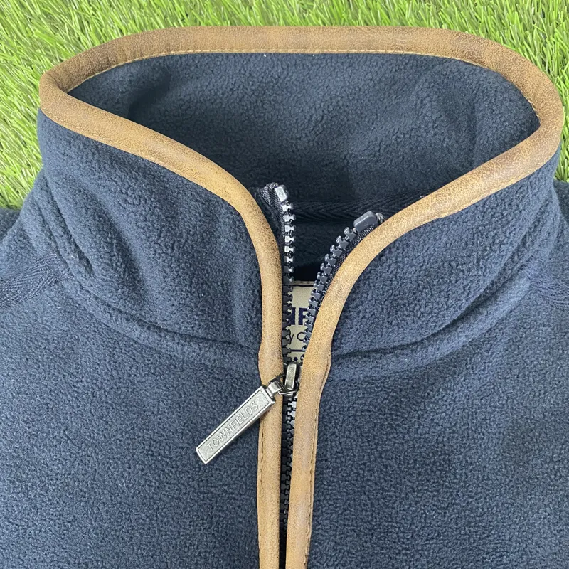 Townfields Claydon Men's Fleece Gilet in Navy-2