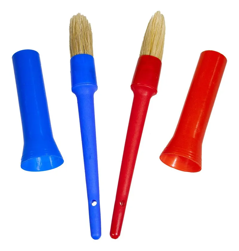 Townfields Hoof Oil Brush and Cap in Blue