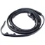 Townfields Leatherwork Full Rubber Covered Reins in Black