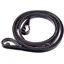 Townfields Leatherwork Half Rubber Covered Dressage Reins in Havana