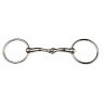 JP Korsteel Stainless Steel Jointed Loose Ring Snaffle Bit