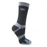 Woof Wear Short Bamboo Waffle Socks Black