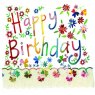 Alex Clark Floral Birthday Card