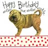 Alex Clark Wrinkles Birthday Card