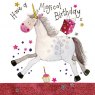 Alex Clark Birthday Unicorn Card