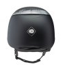 Charles Owen Charles Owen Halo Riding Hat Black Matt/Platinum